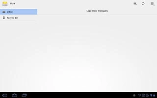 Press the compose email message icon.