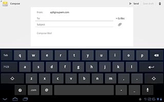 Press To.Key in the first letters of the required contact.Matching contacts are displayed.
