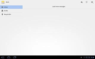 Press the home icon to return to standby mode.
