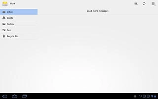 Press the home icon to return to standby mode.