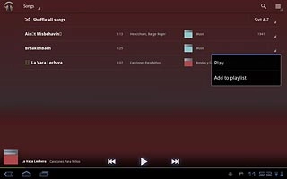 Press Add to playlist.