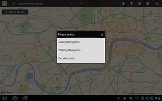 Press Get directions.