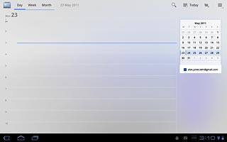 To go to the current date:Press Today.
