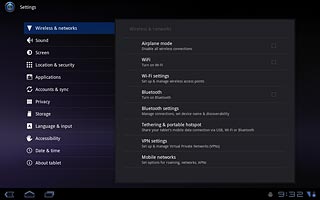 Press Bluetooth settings.