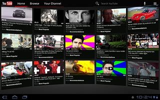 Press Search YouTube.