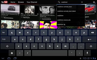 Key in the required search word and press Enter.