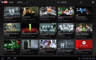 Press the required video clip.