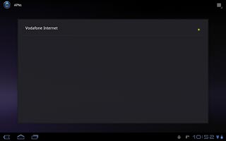 Press the home icon to return to standby mode.