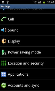 Press Accounts and sync.