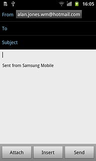 Press and hold the text input field until a pop-up menu is displayed.