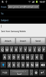 Press the settings icon(a gear wheel).
