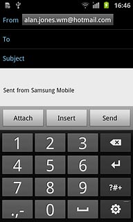 Press the required number.