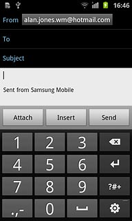 Press ?#+ and then ABC to return to text input.