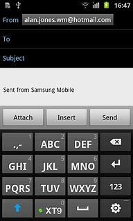 To key in symbols:Press 123 and then ?#+.