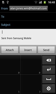 To key in symbols:Key in the required symbols in the bottom right field.Your phone automatically suggests a letter, number or character matching what you've keyed in.