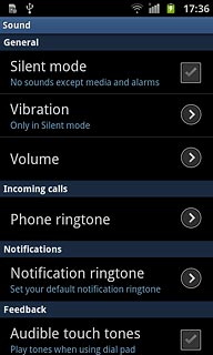 Press Phone ringtone.
