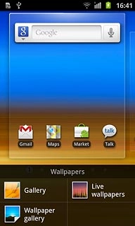 If you select Gallery:Go to the required folder.