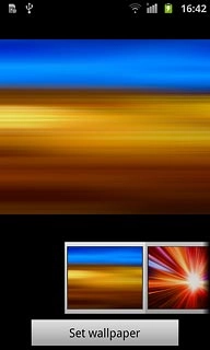 Press the required background image.