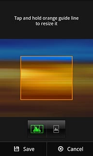 Drag the frame to the required position to select the required detail.