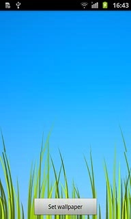 Press Set wallpaper.