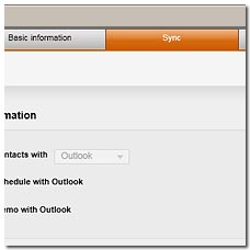 Select Sync.Follow the instructions on the screen to copy data from the phone memory to your computer.