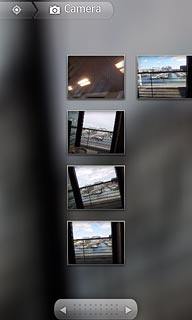 Go to the required folder.Press the required picture.