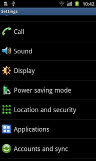 Press Accounts and sync.