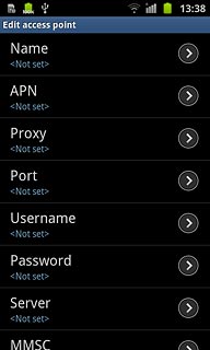 Press APN.Key in mms.vodafone.net