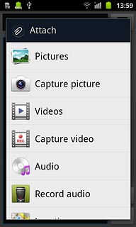 Press Audio.Go to the required folder.