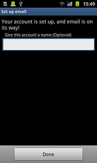 Press the field below Give this account a name (Optional) and key in the required name.