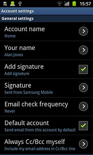 When the box next to the menu item is ticked (V), the function is turned on.