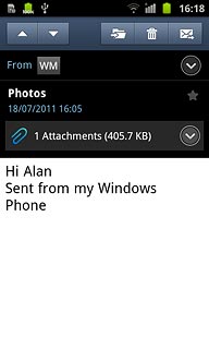 Press the delete icon.