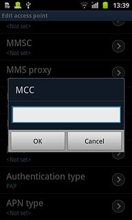 Key in 272 and press OK.