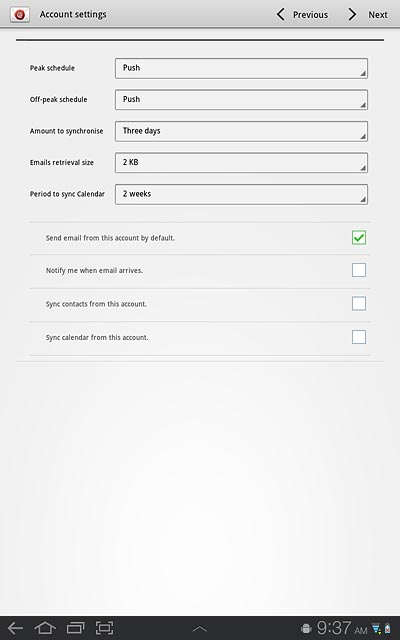 When the box next to the menu item is ticked (V), the function is turned on.