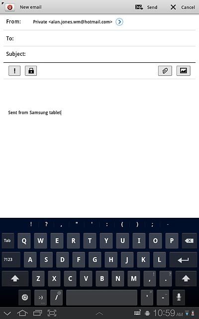Press once on each letter to write the required word.A number of words based on the letters you've keyed in are displayed.