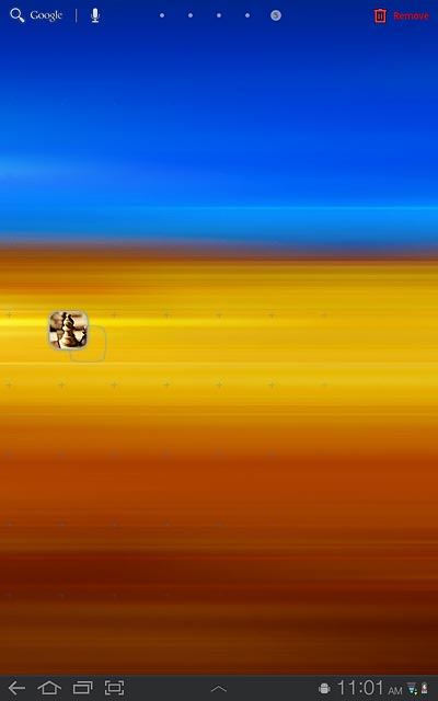 To move a display shortcut:Press and hold the required shortcut.Drag the shortcut to the required position.