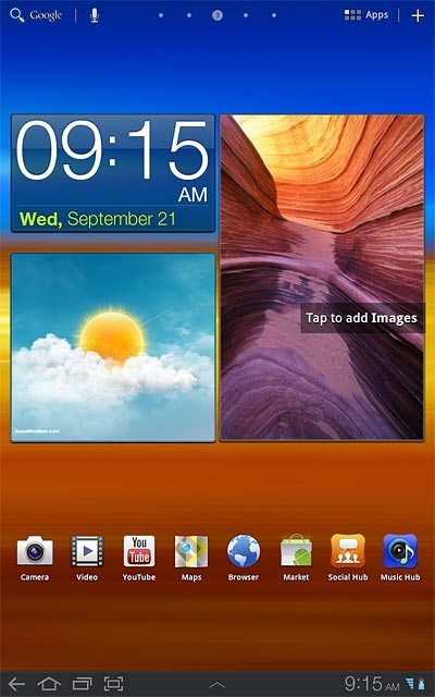 When the battery charging icon is displayed at the bottom of the display, charging is in progress.