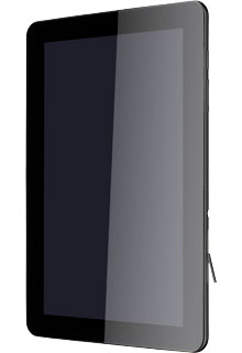 Open the cover at the top of the device.