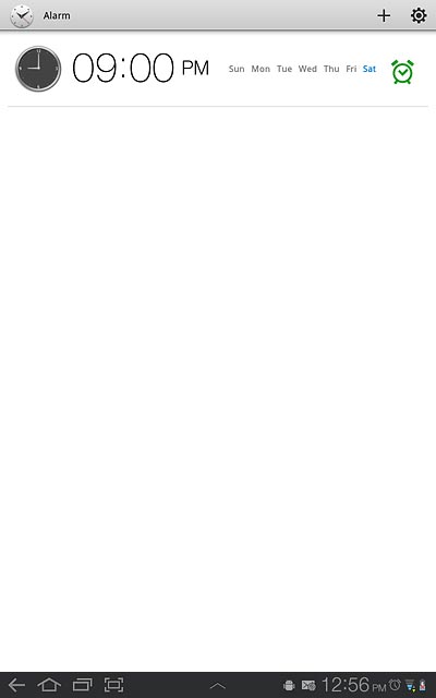 Press the home icon to return to standby mode.