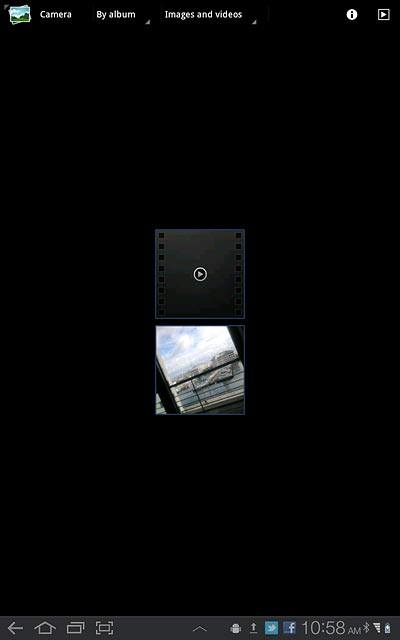 Press the home icon to return to standby mode.