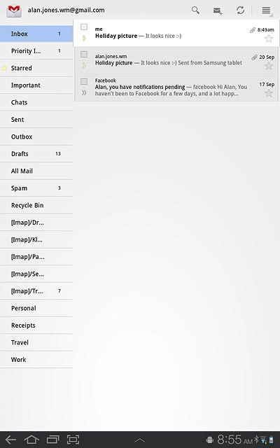 Press the update icon.