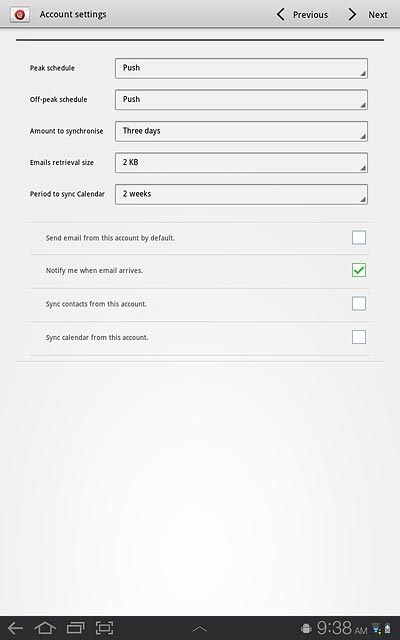 When the box next to the menu item is ticked (V), the function is turned on.