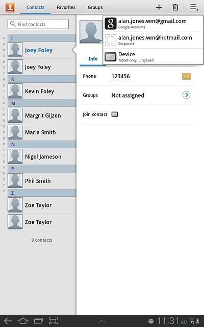 Press Device or the required email account.
