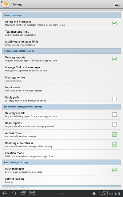 Press Reply path to turn off the function.When the box next to the menu item is empty, the function is turned off.