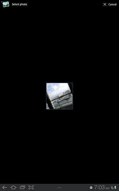 Press the required picture.