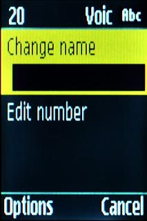 Scroll to Change name and key in the required name.