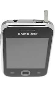 Connect the data cable to the phone socket and to your computer's USB port.