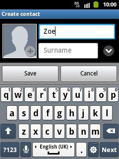Press Surname and key in the required last name.