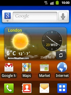 To remove a display shortcut:Press and hold the required shortcut.