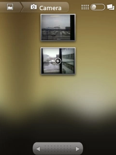 Go to the required folder.Press the required picture or the required video clip.